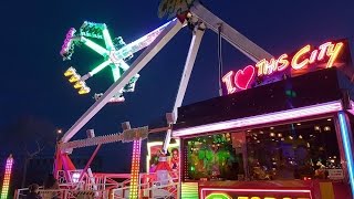 Chaos van de Weerdt Onoff ride Kermis Brielle 2017 [upl. by Eifos633]