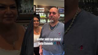 🔥 Massive Gold Rope Chain Selection at Exotic Diamonds From 5g to 500g 💎 [upl. by Corine]