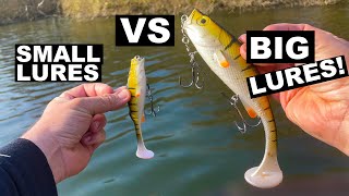 BIG Lures VS SMALL Lure pike Fishing sort of [upl. by Alvarez]