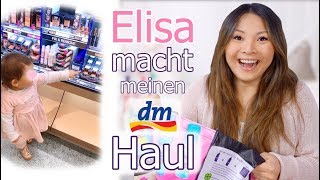 Mein Baby macht meinen dm Haul LIVE 😄  Januar 2018  Mamiseelen [upl. by Ellard]