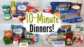 10 MINUTE MEALS  5 Quick amp TASTY Dinner Ideas  Best Home Cooked Recipes Made EASY  Julia Pacheco [upl. by Ynafets]