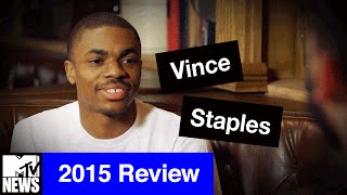 Vince Staples Breaks Down The Biggest HipHop Moments of 2015  MTV News [upl. by Paver]