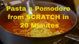 Homemade Pasta in 20 Minutes [upl. by Salot302]