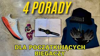 4 PORADY Dla WSZYSTKICH Początkujących Biegaczy [upl. by Corb]