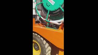 Costeffective HBT50 concrete trailer pump for sale [upl. by Ellenar473]