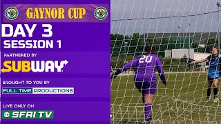 SFAI Gaynor Cup 2024  Day 3 Session 1 [upl. by Arytas]