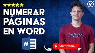 Cómo NUMERAR PÁGINAS en Word sin Portadas e Índice  📄 Desde Cualquier Página 📄 [upl. by Si501]