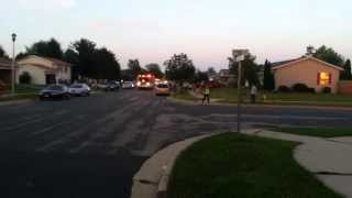 Delavan fire department responds to fully involved house fire [upl. by Ulland304]