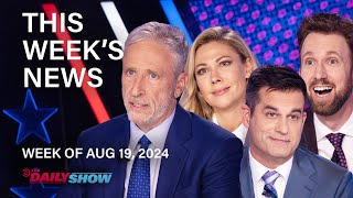 Jon Stewart amp The Daily Show News Team Cover the 2024 DNC  The Daily Show [upl. by Zandra]