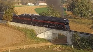 Norfolk and Western 611 at the Strasburg Railroad Excursions 2K Subscriber Special [upl. by Emlin325]