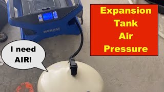 Expansion Tank Preparation Pressure and Installation [upl. by Tarryn674]