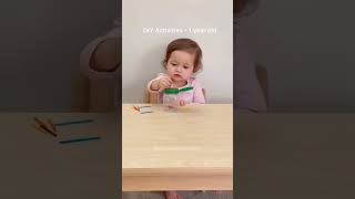 One years old babies to watch 🔥funnybaby viralvideos baby cute 4kids f1k [upl. by Levenson]