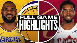 LAKERS at CAVALIERS  FULL GAME HIGHLIGHTS  October 30 2024 [upl. by Caz]