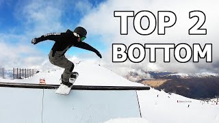 Top to Bottom Lap at Cardrona Parks New Zealand [upl. by Eilahtan922]