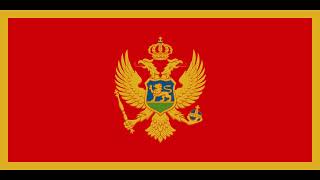 With Closed Captions Anthem of Montenegro  Ој свијетла мајска зоро Oh Bright Dawn of May [upl. by Dalpe]