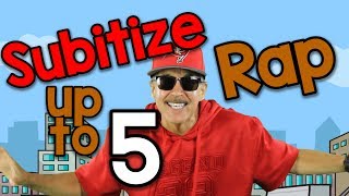 Subitize Up to 5 soobitize  Math Song For Kids  Jack Hartmann [upl. by Enyedy165]