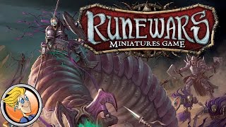 Runewars Miniatures Game — game preview at GAMA Trade Show 2017 [upl. by Ellek]