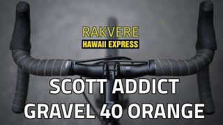 SCOTT ADDICT GRAVEL 40 ORANGE UNBOXINGASSEMBLING [upl. by Alyse198]