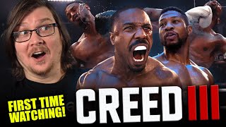 CREED 3 MOVIE REACTION  First Time Watching  Review [upl. by Omixam219]