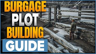 Burgage Plot Building Guide For Manor Lords [upl. by Schroth]