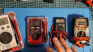 Test multimetrów kieszonkowych Zawsze przy sobie ANENG AN101 UNIT UT120C DT182 Sonel CMM11 [upl. by Glenine]