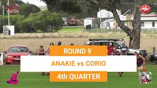 RD 9 Anakie VS Corio 4th QTR 01062024 [upl. by Jeremiah163]