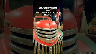 1946 Chevrolet Project 👀 nokillcarshelter classiccars carshorts classictrucks chevytrucks car [upl. by Ycul]