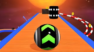 Sky Rolling Ball 3D Gameplay Speedrun All Levels 135 [upl. by River]