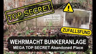 Bunkeranlagen der Wehrmacht mit Überraschungsfund  TOP SECRET Abandoned Place [upl. by Akkinahs215]