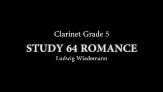 Study 64 Romance for Clarinet [upl. by Elo]