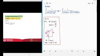 Kalkulus  Integral Substitusi Trigonometri Part 2 [upl. by Ingaborg]