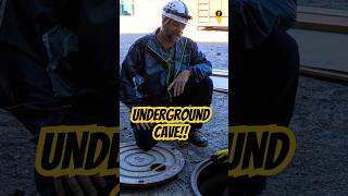 Dangerous Manhole into Underground Cave System [upl. by Aikaz356]