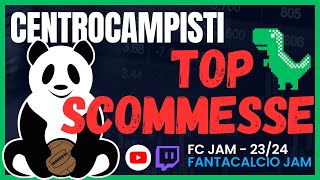 🔥⚽️ CENTROCAMPISTI  TOP SCOMMESSE 🎙️ FANTACALCIO 2324 [upl. by Ecyar691]