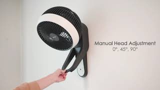 Alpha Motto WF360 Wall Fan [upl. by Letsirk307]