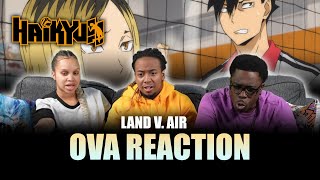 Land Vs Air  Haikyu OVA Reaction [upl. by Eelrebmik]