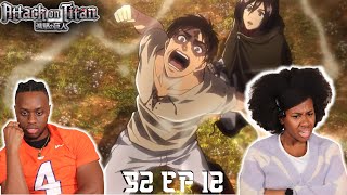 What is Eren  Attack on Titan 2x12 Reaction quotScreamquot [upl. by Sina37]