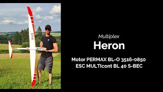 Multiplex MPX Heron  speed passages [upl. by Yatnohs]