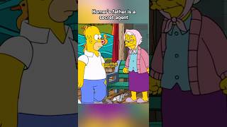 Homer finds out his fathers secret thesimpsons simpsons cartoon funny homersimpson [upl. by Diao]