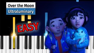 Ultraluminary from quotOver the Moonquot  EASY Piano Tutorial [upl. by Gable598]