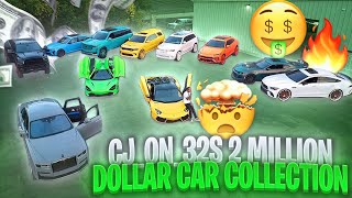 CJ ON 32S CUSTOM 2MILLION DOLLAR CAR COLLECTION [upl. by Alika]