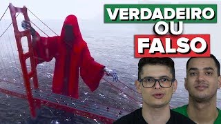 CRIATURA MISTERIOSA GRAVADA AO VIVO  VERDADEIRO OU FALSO [upl. by Anertac]