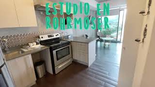 Apartamento estudio amueblado torre en Rohrmoser 551LU [upl. by Forrester]