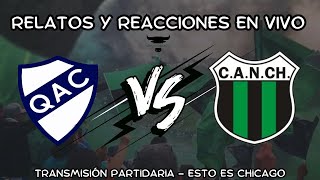 QUILMES VS NUEVA CHICAGO  RELATOS Y REACCIONES EN VIVO [upl. by Eirok905]