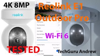 Reolink E1 Outdoor Pro WiFi 6 [upl. by Nibot]