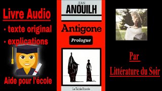 1  Antigone de Anouilh  prologue  livre audio et résumé [upl. by Ahsead]