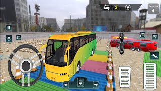 Master the Bus Parking Game Android Gameplay [upl. by Silva641]