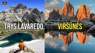 Kelionė į geidžiamiausią Europos vietą  Tre Cime Di Lavaredo žygis [upl. by Judye]