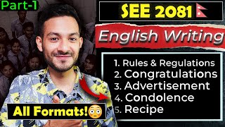 SEE Class 10 English GUIDED WRITING Part1🔥  Anurag Silwal [upl. by Esinej]