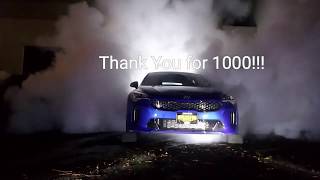 KIA Stinger GT 33TT burnout [upl. by Natehc705]