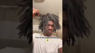 How to fix matted dreads dreads freeformlocs [upl. by Lenoj419]